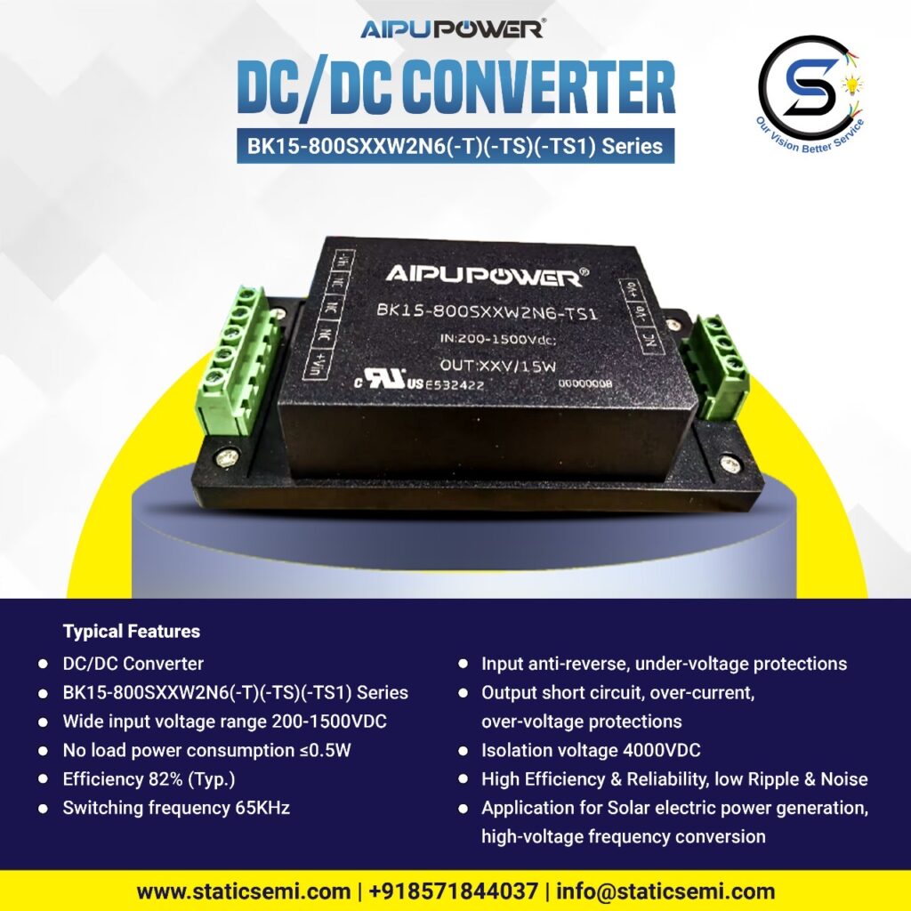 Introduction of our new product DC DC Converter 15W with global pinout package
