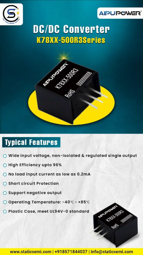 Introduction of our new product DC DC Converter Non isolated linear regulator 500mA With global pinout packages